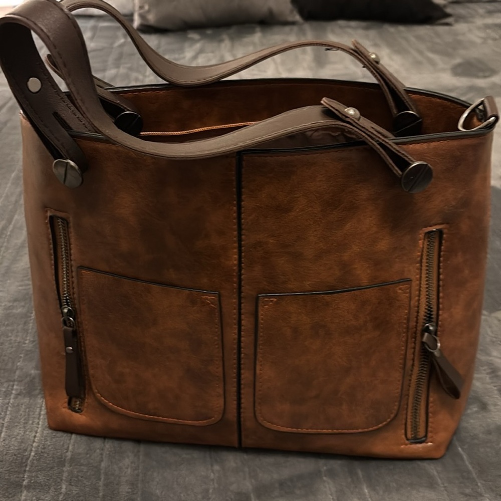 Brown Tote Bag women’s NWT never used